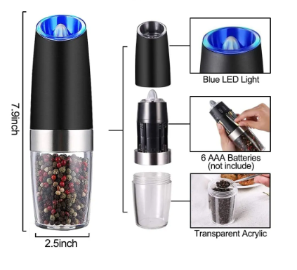 Automatic Salt and Pepper Grinder